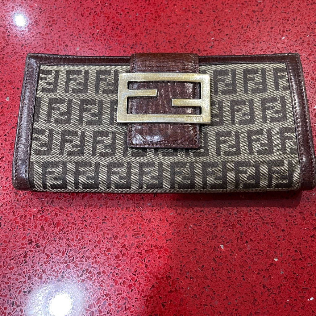 Fendi Authentic Vintage Wallet